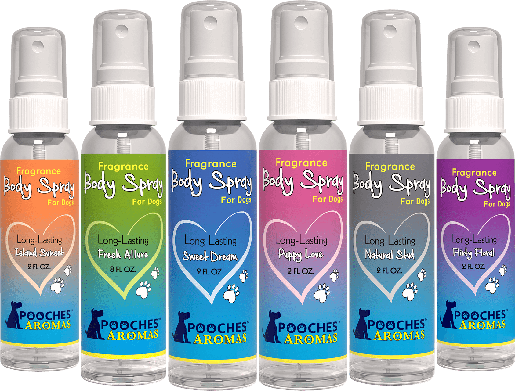 All body sprays in one kit!